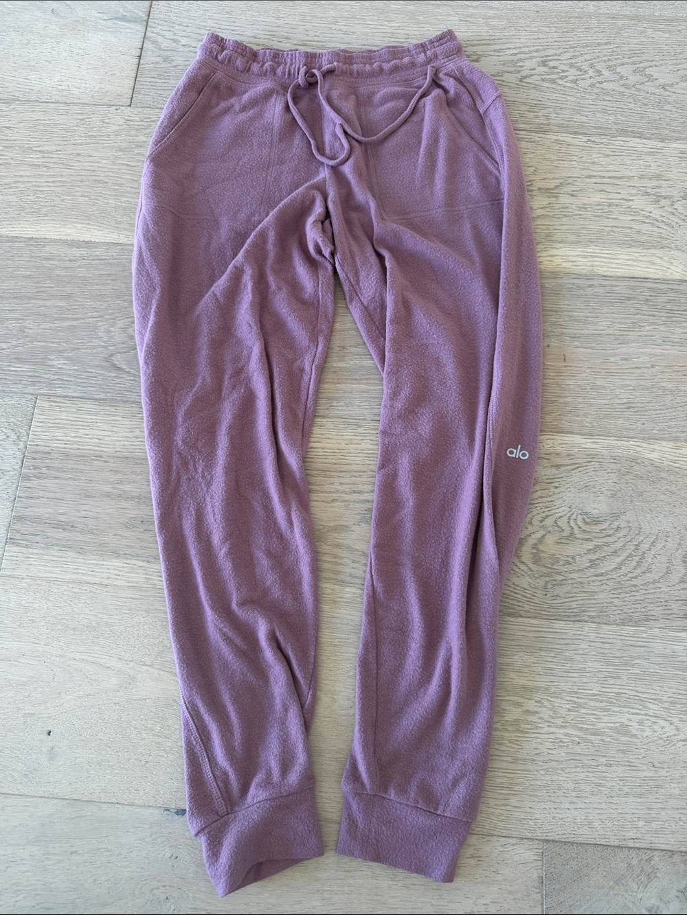 ALO Yoga purple Drawstring Jogger Pants